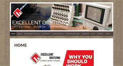 Desktop Screenshot of excellentdigitizing.com