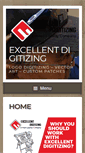 Mobile Screenshot of excellentdigitizing.com